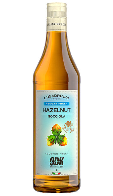 ODK Syrup Hazelnut Sugar Free